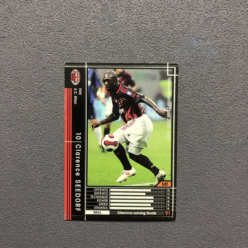 285西多夫ac米兰panini帕尼尼2006球星卡2007意甲WCCF官方足球迷
