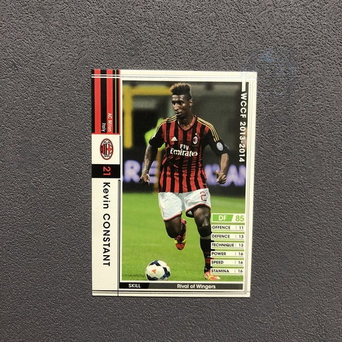 131康斯坦特ac米兰panini帕尼尼2013球星卡2014意甲WCCF官方足球
