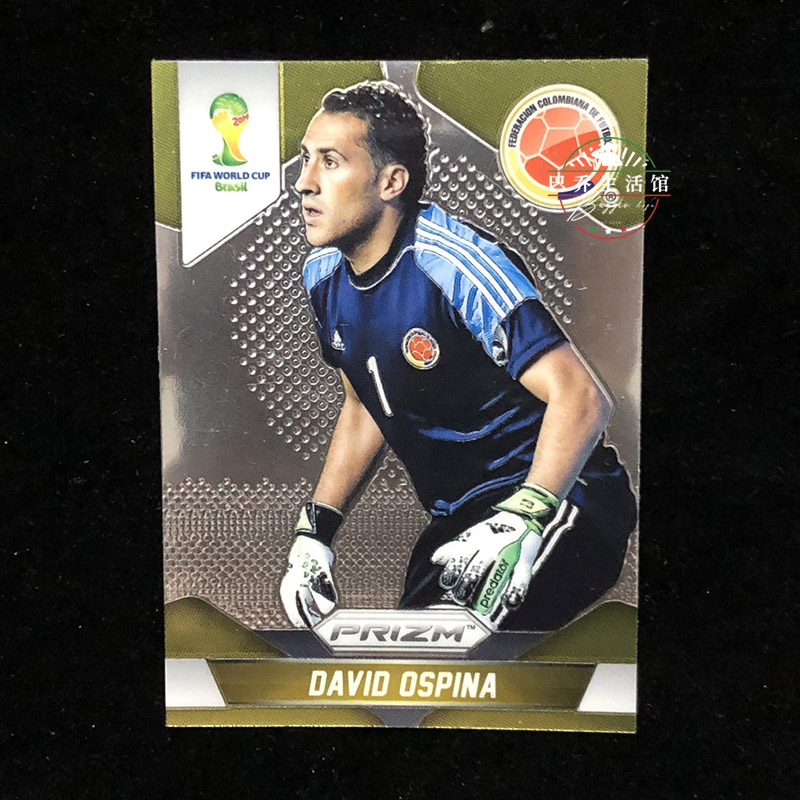 球星卡prizm世界杯2014帕尼尼panini普卡base足球 奥斯皮纳 门将