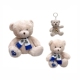 皇家马德里官方钥匙扣链毛绒足球迷用品礼物玩偶公仔泰迪熊Teddy