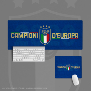 13鼠标垫超大办公键盘冠军周边学生礼物足球迷意大利欧洲杯2020年