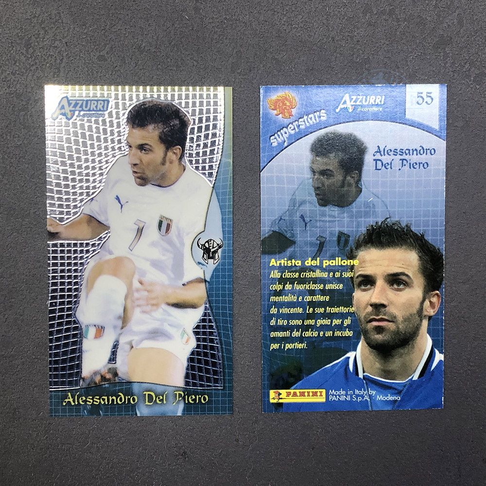 55皮耶罗Panini帕尼尼2004意大利国家队AZZURRI球星卡官方piero