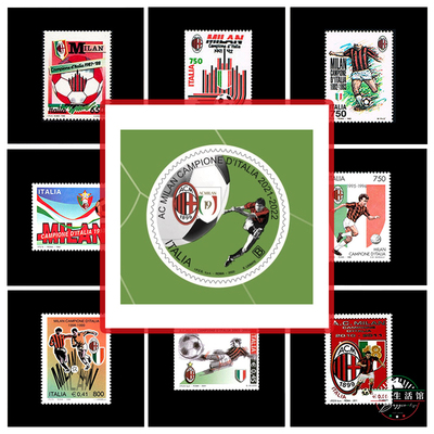 邮票意大利夺冠纪念收藏品足球