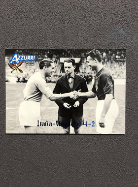 105世界杯Panini帕尼尼2004意大利队AZZURRI球星卡官方1938乌拉圭
