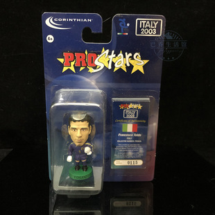 托尔多 玩偶意大利正品限量球迷生日礼物prostars公仔2003国家队