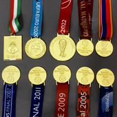 欧冠奖牌章军2003 2007 2005利物浦ac米兰国际2010意甲纪念品2022