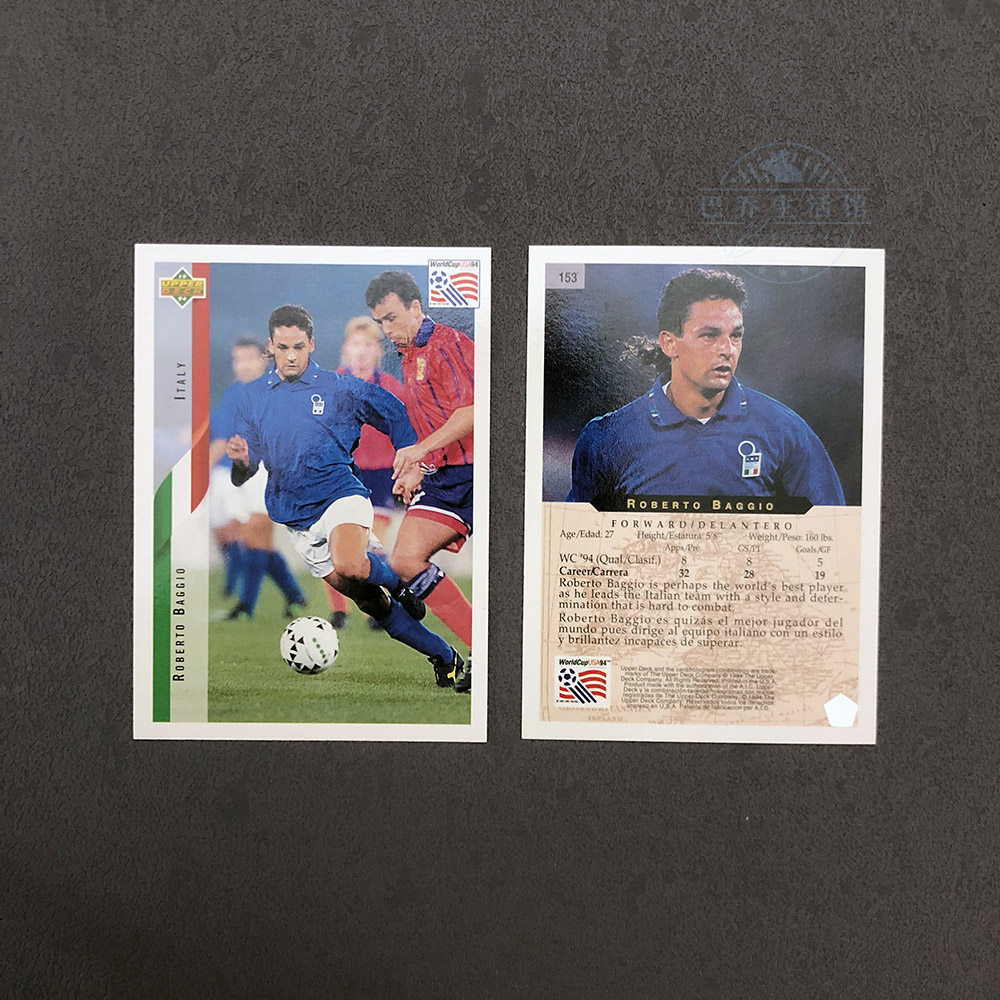 巴乔球星卡1994世界杯