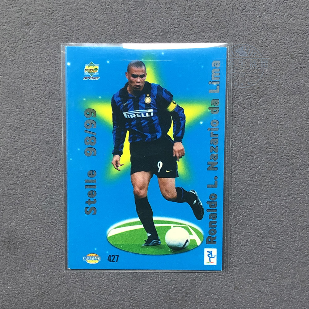 441齐达内stelle尤文图斯98/99球星卡MC足球官方MUNDI CARDS