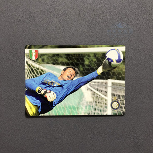 托尔多 明信片2008/2009国际米兰球星卡白官方广告促销签名载体