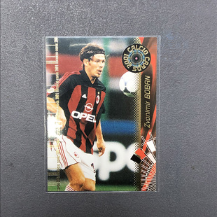 博班boban 官方球星卡ac米兰2001意甲2000足球帕尼尼panini