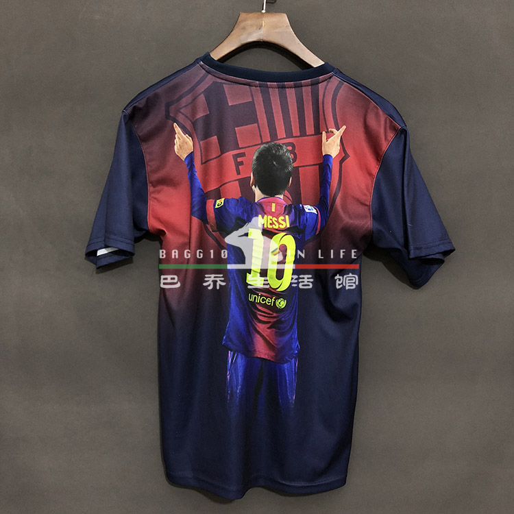 球衣 梅西 messi 巴塞罗那 巴萨 球迷训练服 xs码 官方正品