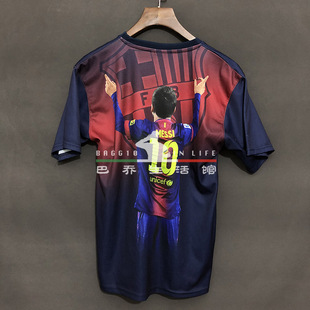 球衣 梅西 messi 巴塞罗那 巴萨 球迷训练服 xs码 官方正品