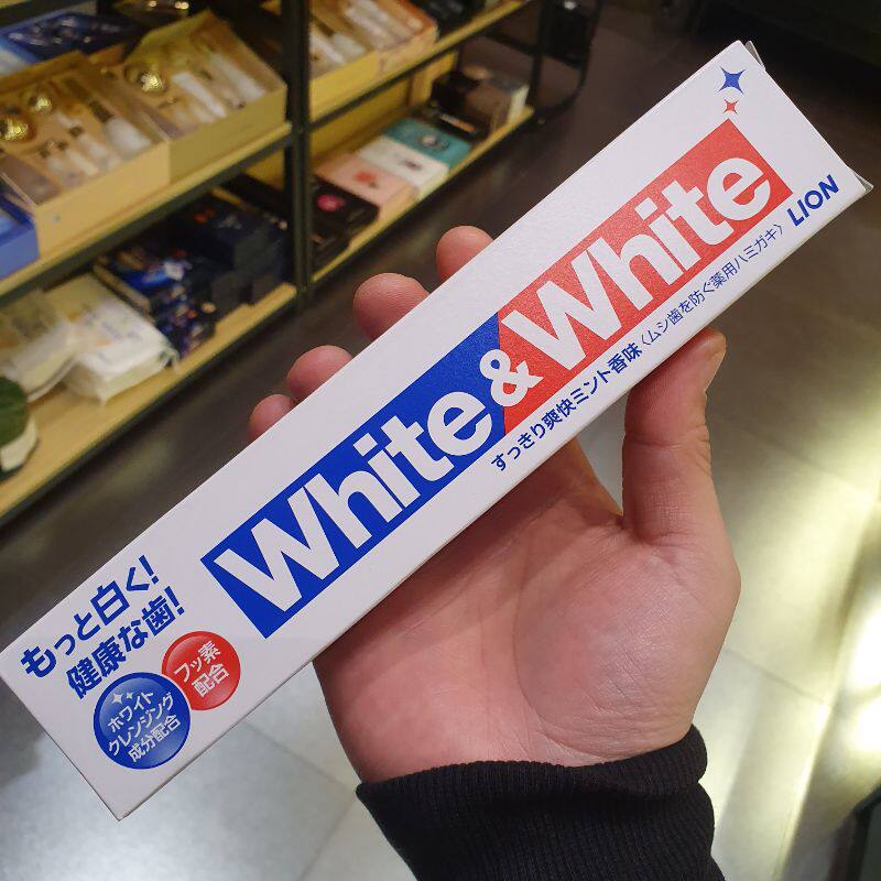 Japan's highest honor /LION White&White White toothpaste 150g Removing yellow Go smoke stains To teeth stains Halitosisin the Care cleaners/Sanitary napkins/Paper/Aromatherapy , Shampoo bath/Personal cleanliness , Oral Care , Toothpaste  category - from Buy2taobao.com to provide professional Taobao agent buy service