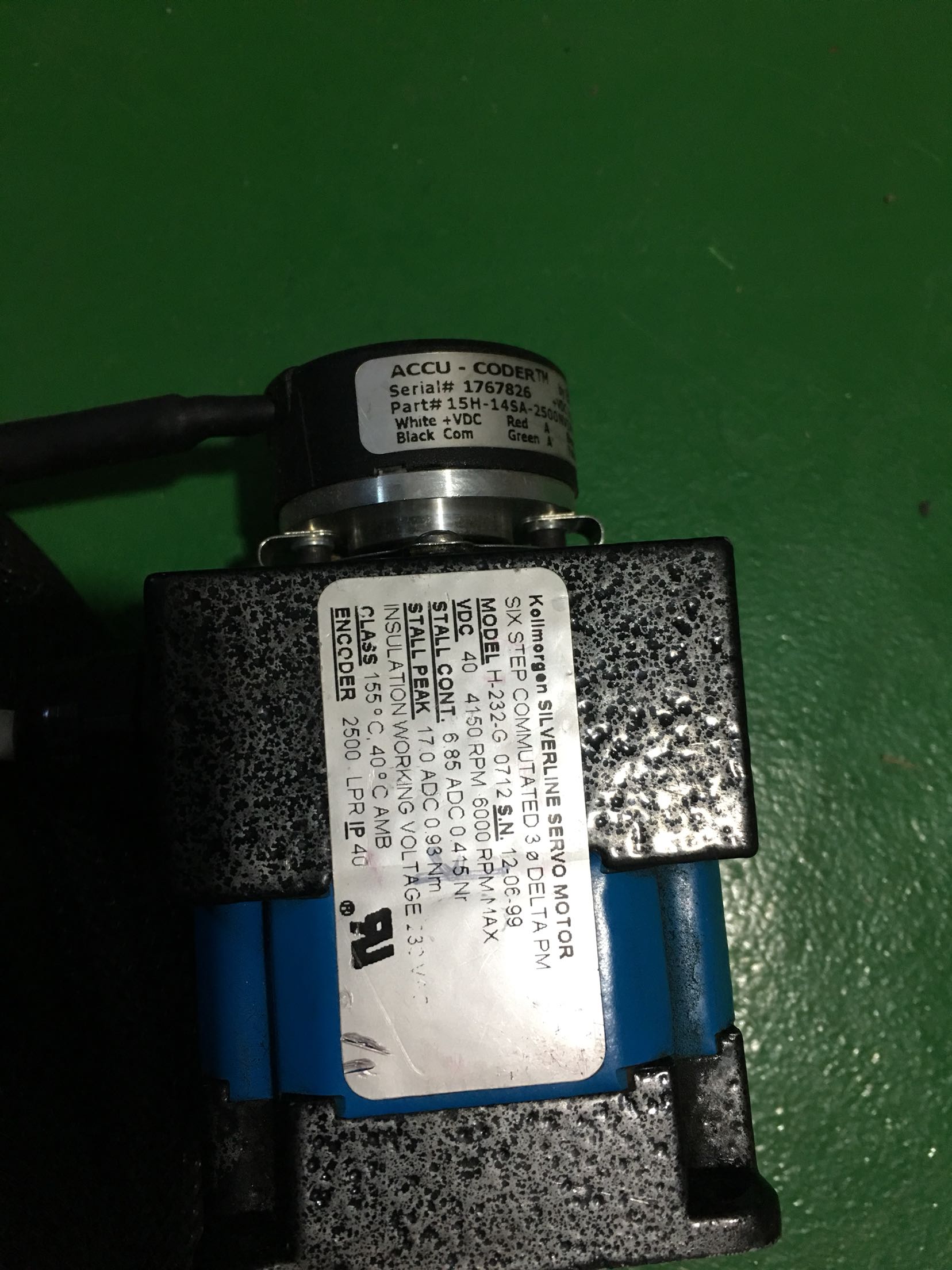 kollmorgen silverline servo motor ESI激光调阻机马达议价