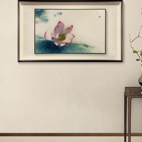 刺绣装饰画中式卧室挂画客厅餐厅书房