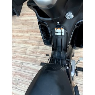 适用于雅马哈国四凌俊t115弯梁摩托车中货架文件夹书报架改装配件