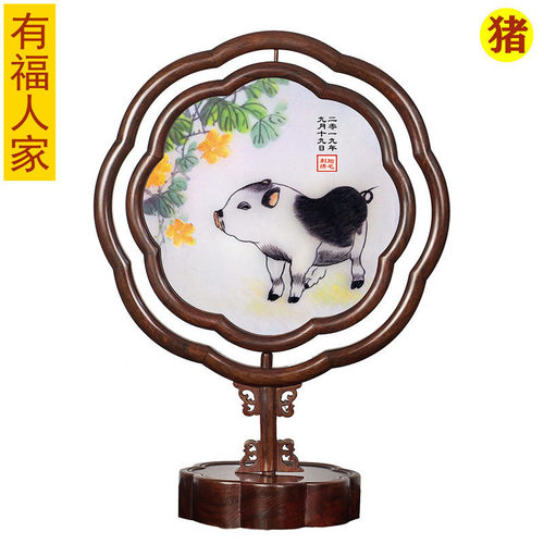 新生儿宝宝满月理发定制作胎毛绣