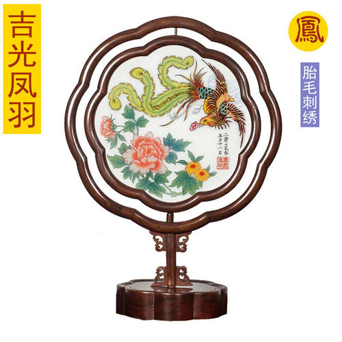 宝宝出生礼物胎毛绣婴儿纪念品