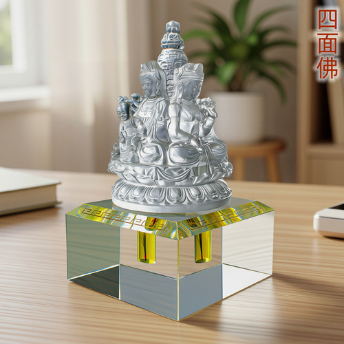 吉祥童子宝宝出生纪念品胎毛章