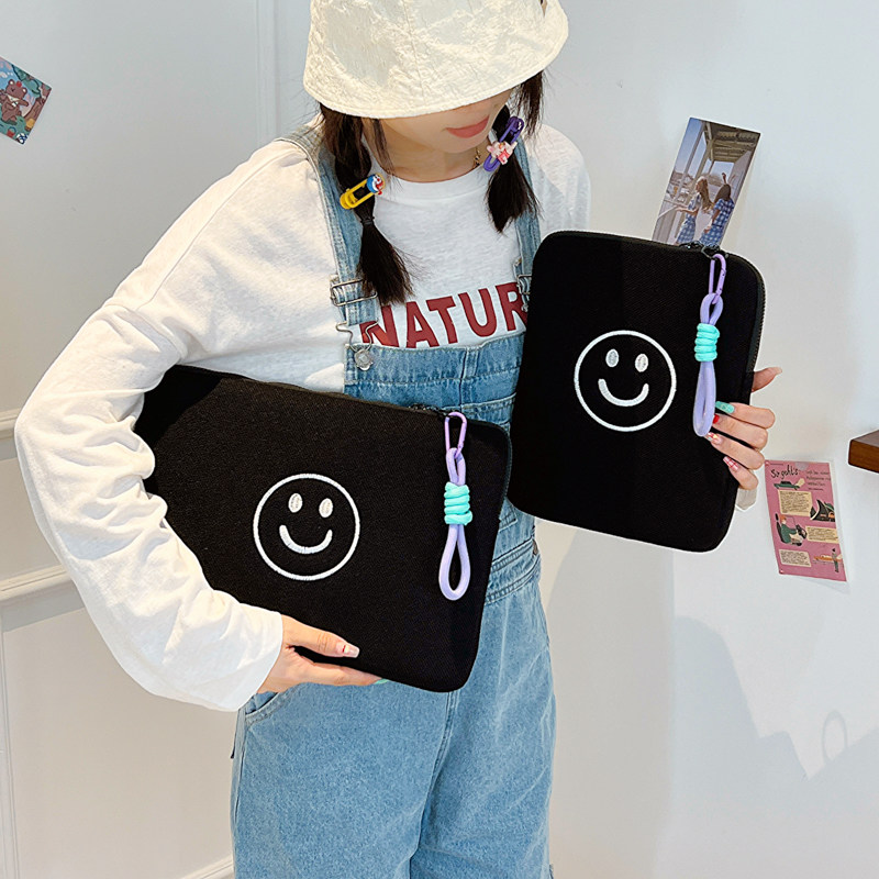 日韩笑脸2024新款ipad内胆包11寸平板电脑笔记本包13.3寸内胆保护套