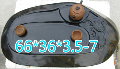 茶盘婺源茶具歙砚自然形石材中式