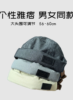 春秋大头围可调雅痞地主帽