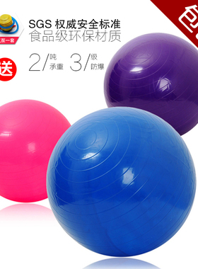 25/30/35/45/55/65/75/85/95/100cm瑜伽球小大号 健身充气球加厚