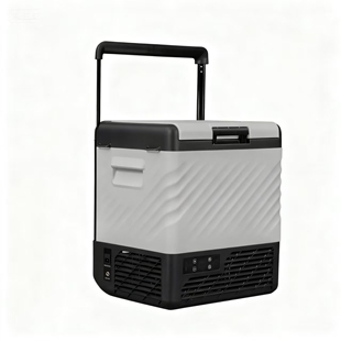 冰虎压缩机冷冻车载冰箱12V24V220V110V台湾通用小冰箱轮子拉杆