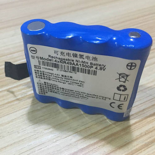 适用理邦镍氢可充电电池组 4XNR49AA1500P  H100B,CS-01 1500毫安