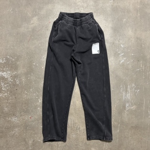 LIFEGOESON 25AW Batik Washed Trousers 炒雪花洗水长卫裤 厚款