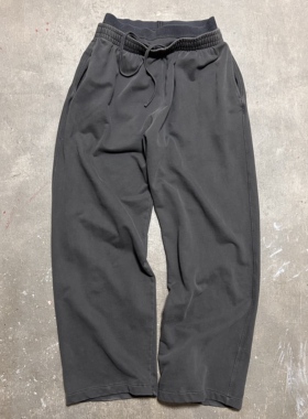 LIFEGOESON 26ws double (layer) waistband 双腰洗水卫裤