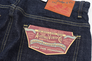 Vintage小直筒丹宁布边裤 复古原色赤耳牛仔裤 5020 经典 咔叽原牛