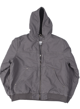 经典J30 美式复古做旧水洗帆布底特律夹克 秋冬加厚夹棉外套 1835