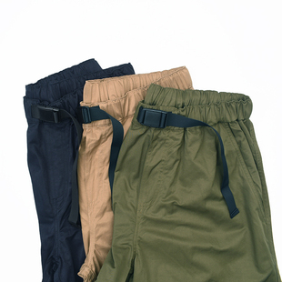 布短 三色休闲宽松直筒五分裤 日式 短裤 2802 复古做旧水洗工装 经典