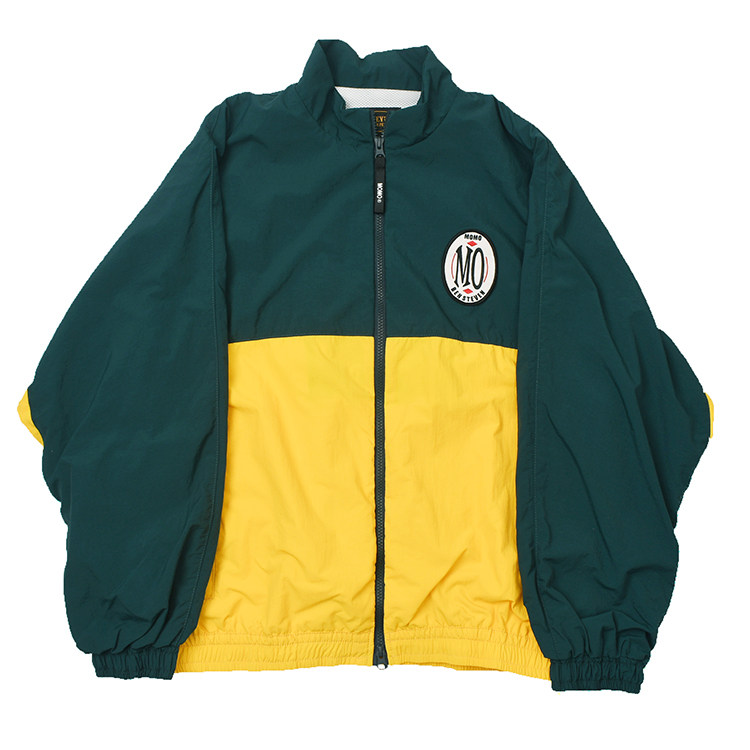 撞色拼 美式复古贴布徽章教练夹克 多色休闲宽松廓版运动外套 185