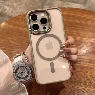 宁宁  新款金盾无线充磁吸透明PC硬壳男女Phone17Pro Mobile Case