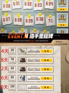 绝地求生pubg绝地赏金猎手蓝色闪电手套通行证签到代领吃鸡代肝打