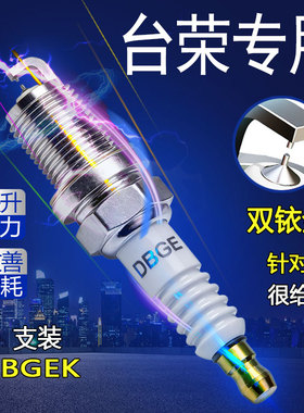 适用台荣400探路者300马杰斯特T3金浪125铱金150踏板摩托车火花塞
