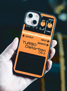 声物系摇滚乐队苹果17手机壳16promax6s78plusp50吉他效果器ds2