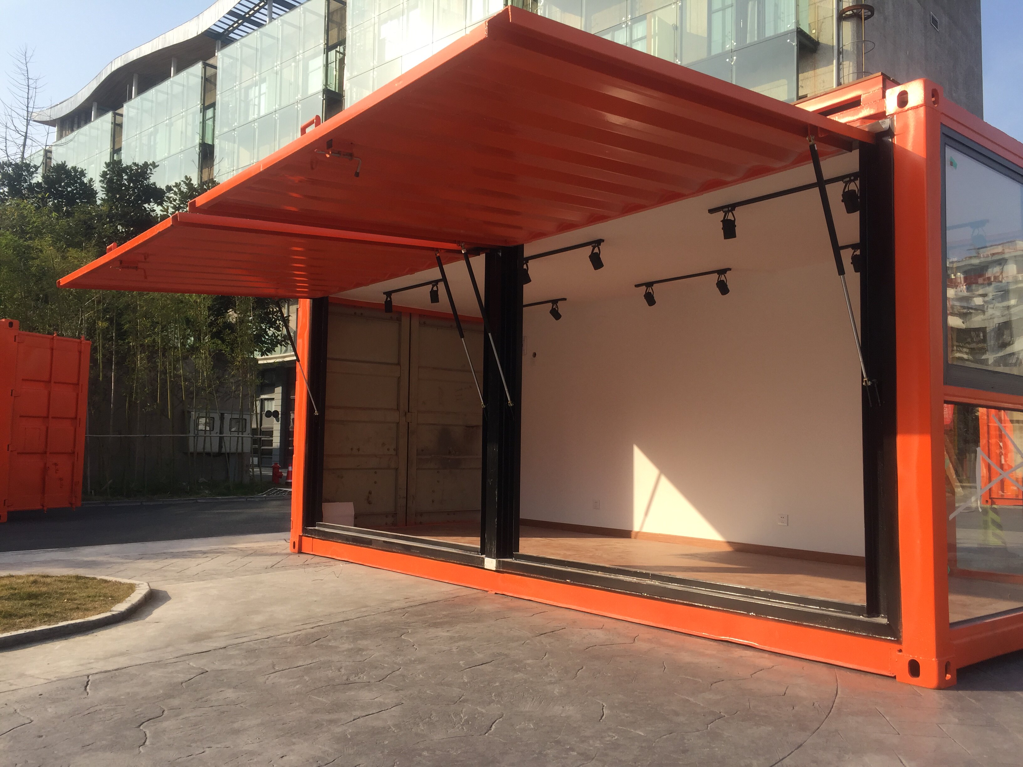 Manufactor design Container refit Room Green Building Commercial Street Front core Container housein the Basic building materials , Sun room , Steel sun room  category - from Buy2taobao.com to provide professional Taobao agent buy service