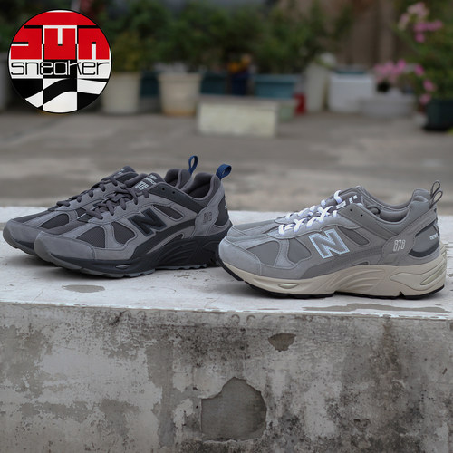 NewBalance灰色老爹鞋复古跑鞋