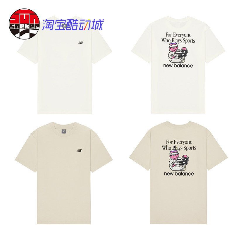 NEWBALANCE新款春夏卡通短袖T恤