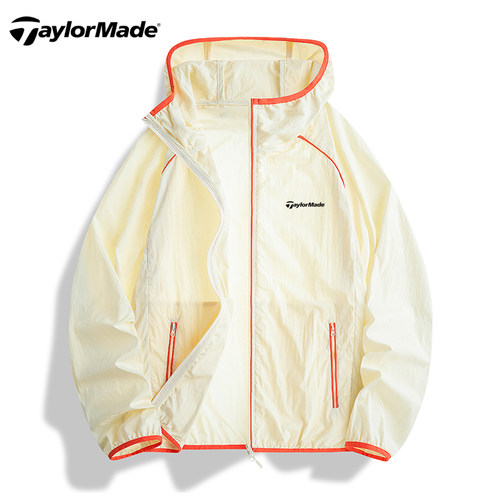 TaylorMade泰勒梅高尔夫服装新款防晒衣男防水防风女运动golf雨衣