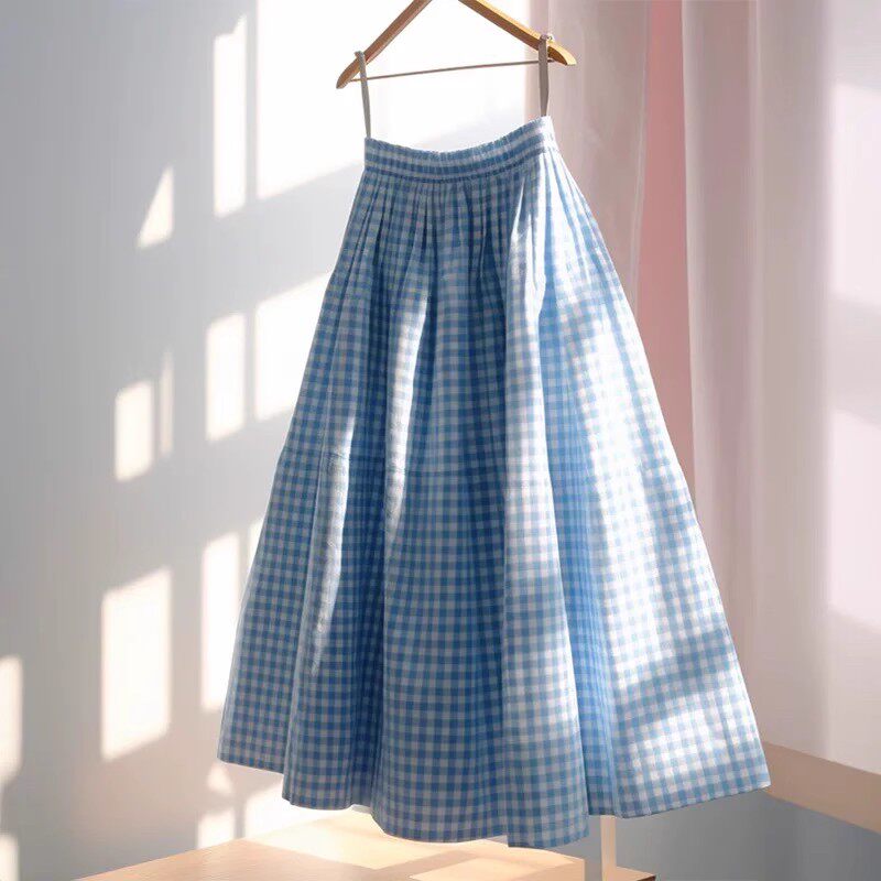 视频868女士春秋夏季服装女装半身长裙真丝纯棉裙子裁剪图纸纸样