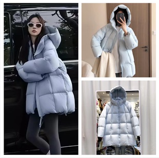 视频440帽子有里短中款羽绒服纸样女士青年简约羽绒外套裁剪图纸