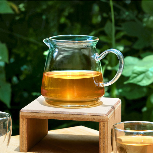 台湾宜龙茶具耐热玻璃茶海公道杯