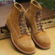 复古A108楦伞兵靴CFS翻毛工装 靴香蕉楦M楦固特异三接头伐木靴