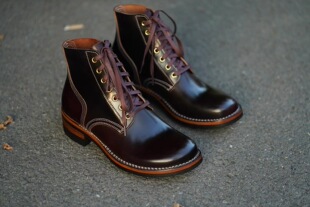 岩屋手造美国HORWEEN 马臀皮复古高帮大逃亡靴 M43 马丁靴男鞋