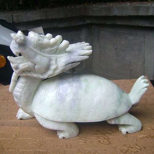 蓝田玉龙龟保平安吉祥