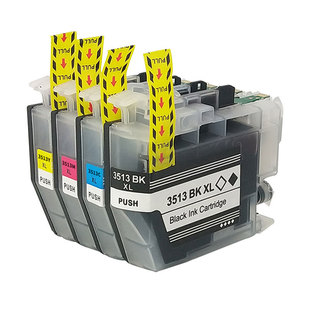 MFC J572DW J491DW打印机墨水墨盒 LC3513墨盒DCP 适用兄弟LC3511